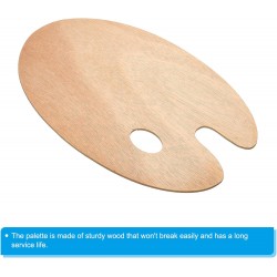 Wooden palette 40*50oval extra large